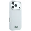 Dėklas Lacoste PVC Iconic Petit Pique Metal Logo MagSafe Case for iPhone 18 Pro Max Light Pilkas