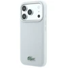 Dėklas Lacoste PVC Iconic Petit Pique Metal Logo MagSafe Case for iPhone 18 Pro Light Pilkas