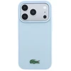 Dėklas Lacoste PVC Iconic Petit Pique Metal Logo MagSafe Case for iPhone 18 Pro Mėlyna