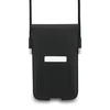 Dėklas Lacoste PVC Iconic Petit Pique Metal Logo Phone Pouch XL juodos spalvos