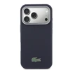 Lacoste PVC Petit Pique Semi Wrap MagSafe dėklas skirtas Apple iPhone 17 Pro Navy