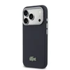 Lacoste PVC Petit Pique Semi Wrap MagSafe dėklas skirtas Apple iPhone 17 Pro Navy