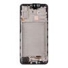 Dėklas LCD display + Touch Unit + Front Cover Samsung A175 Galaxy A17 4G Juodas (Service Pack)