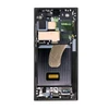 Dėklas LCD ekranas + jutiklinis blokas + priekinis dangtelis Samsung S918 Galaxy S23 Ultra Phantom Juodas (pakeitimų paketas)