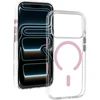 Liavec Pure dėklas su kameros valdymo mygtuku, skirtas iPhone 18 Pro Max/17 Pro Max, rožinis
