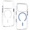 Dėklas Liavec Pure Case with camera control button do Iphone 18 Pro/17 Pro Šviesiai mėlynas