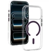 Liavec Pure dėklas su kameros valdymo mygtuku, skirtas iPhone 18 Pro/17 Pro, violetinis