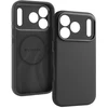 Dėklas Liavec Silk Shield Case with Metal Camera Frame do Iphone 18 Pro Max/17 Pro Max juoda