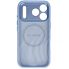 Dėklas Liavec Silk Shield Case with Metal Camera Frame do Iphone 18 Pro Max/17 Pro Max Šviesiai mėlynas