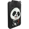 Magnetinis telefono laikiklis „Nimmy New Big-Eye Cute Pets 2.0 Panda“ juodos spalvos