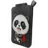 Magnetinis telefono laikiklis „Nimmy New Big-Eye Cute Pets 2.0 Panda“ juodos spalvos