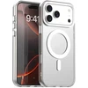 Marka Niezdefiniowana - iPhone 18 Pro Max / 17 Pro Max PC PET TPU hibridinis magnetinis dėklas – baltas