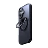 McDodo PC-4931 MagSafe dėklas, skirtas iPhone 16 Plus su stovu (juodas)