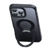 McDodo PC-4933 MagSafe dėklas skirtas iPhone 16 Pro Max su stovu (juodas)