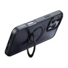 McDodo PC-4933 MagSafe dėklas skirtas iPhone 16 Pro Max su stovu (juodas)