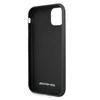 Mercedes Benz Apple iPhone 11 Mercedes AMG odinis dėklas Debossed Lines (AMHCN61GSEBK) juodos spalvos