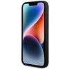 Mercedes Benz Apple iPhone 14 Pro Max Mercedes AMG odinis dėklas Curved Lines MagSafe juodos spalvos