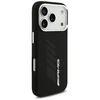 Mercedes AMG Silicone Oversize Rhombs MagSafe Dėklas skirtas Apple iPhone 17 Pro juodos spalvos