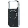 Mercedes PC/TPU dvigubo sluoksnio MagSafe dėklas, skirtas iPhone 18 Pro, juodas/antracito spalvos