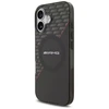 Mercedes Dėklas AMG Double Layer skaidrus Rhombs MagSafe skirtas Apple iPhone 17 juodos spalvos-red