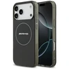 Mercedes Dėklas AMG Double Layer skaidrus Smocked MagSafe skirtas Apple iPhone 17 Pro Max juodos spalvos