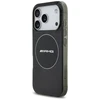 Mercedes Dėklas AMG Double Layer skaidrus Smocked MagSafe skirtas Apple iPhone 17 Pro juodos spalvos