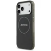 Mercedes Dėklas AMG Double Layer skaidrus Smocked MagSafe skirtas Apple iPhone 17 Pro Max juodos spalvos