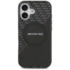Mercedes Dėklas AMG Double Layer skaidrus Rhombs MagSafe skirtas Apple iPhone 17 juodos spalvos-red