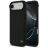 Mercedes Leather Large Laurel Leave MagSafe dėklas skirtas Apple iPhone Air juodos spalvos