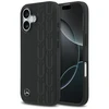 Original dėklas MERCEDES Leather Laurel Leaves MagSafe skirtas Apple iPhone 17 juodos spalvos