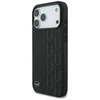 Mercedes Leather Laurel Leaves MagSafe dėklas skirtas Apple iPhone 17 Pro Max juodos spalvos