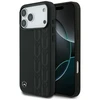 Mercedes Leather Laurel Leaves MagSafe dėklas skirtas Apple iPhone 17 Pro Max juodos spalvos