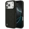 Mercedes Leather Laurel Leaves MagSafe dėklas skirtas Apple iPhone 17 Pro juodos spalvos