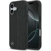 Original dėklas MERCEDES Leather Laurel Leaves MagSafe skirtas Apple iPhone 17 juodos spalvos