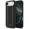 Mercedes Leather Star Pattern Stripes MagSafe dėklas skirtas Apple iPhone Air juodos spalvos