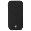 Mercedes MEHCP16X23RWRSK Apple iPhone 16 Pro Max 6.9" dėklas telefonui juodos spalvos MB Waves Leather