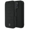 Mercedes MEHCP16X23RWRSK Apple iPhone 16 Pro Max 6.9" dėklas telefonui juodos spalvos MB Waves Leather