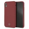 Dėklas Mercedes Silicone Line iPhone Xr Case - Raudona