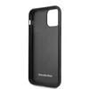 Mercedes Benz Apple iPhone11 PRO Mercedes Hard dėklas Wood Line Rosewood (MEHCN58VWOBR) rudos spalvos