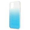 Mercedes Benz Apple iPhone 12 Pro Max Mercedes dėklas Transparent Line (MEHCP12LCLGBL) mėlynos spalvos