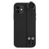 Mercedes Benz Apple iPhone 12 Mini Mercedes dėklas Strap Line (MEHCP12SLSSBK) juodos spalvos