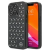 Mercedes Benz Apple iPhone 13 Pro Mercedes dėklas Sidabrinis Stars Pattern (MEHCP13LESPBK) juodos spalvos