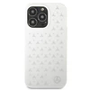 Mercedes Benz Apple iPhone 13 Pro Mercedes dėklas Sidabrinis Stars Pattern (MEHCP13LESPWH) baltos spalvos