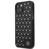 Mercedes Benz Apple iPhone 13 Mini Mercedes dėklas Sidabrinis Stars Pattern (MEHCP13SESPBK) juodos spalvos