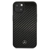 Mercedes Benz Apple iPhone 13 Mini Mercedes Carbon dėklas Dynamic Line (MEHCP13SRCABK) juodos spalvos