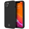 Mercedes Benz Apple iPhone 13 Mini Mercedes dėklas silikoninis Line (MEHCP13SSILBK) juodos spalvos