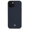 Mercedes Benz Apple iPhone 13 Mini Mercedes dėklas silikoninis Line (MEHCP13SSILNA) mėlynos spalvos