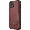 Dėklas Mercedes Leather Urban Bengale Case for iPhone 13 / 14 / 15 - Burgundy