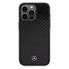 Mercedes Carbon Fiber Dynamic - dėklas skirtas Apple iPhone 15 Pro Max Juodas
