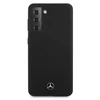 Mercedes Benz Samsung Galaxy S21 Plus Mercedes dėklas silikoninis Line (MEHCS21MSILBK) juodos spalvos